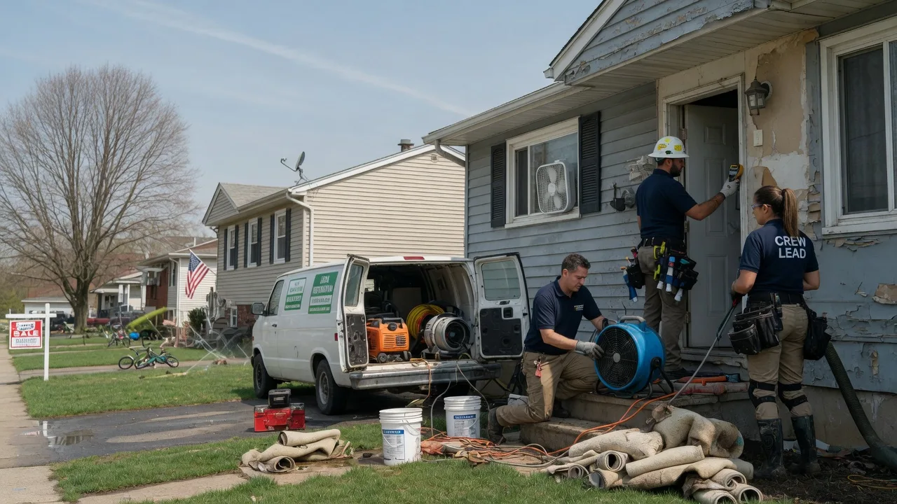 Flood Cleanup in Shirley, MA near me