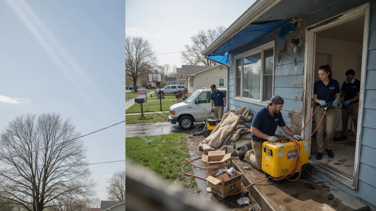 Basement Flood Cleanup in Shirley, MA near me